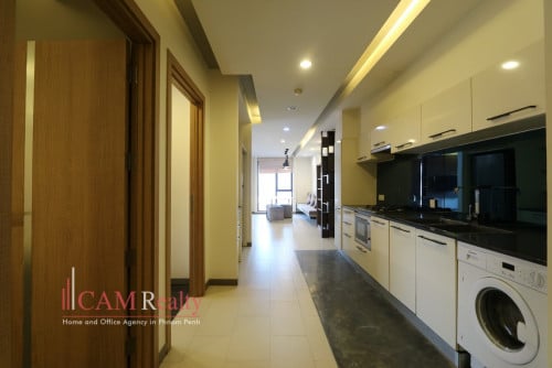 【日本語もOk】Chroy Changvar  | Spacious and modern 4 bedrooms serviced apartment for rent | Gym