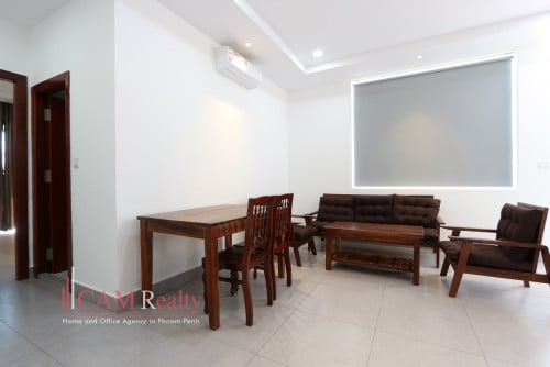 Tonle Bassac area | Beautiful 1 bedroom apartment for rent | Private balcony