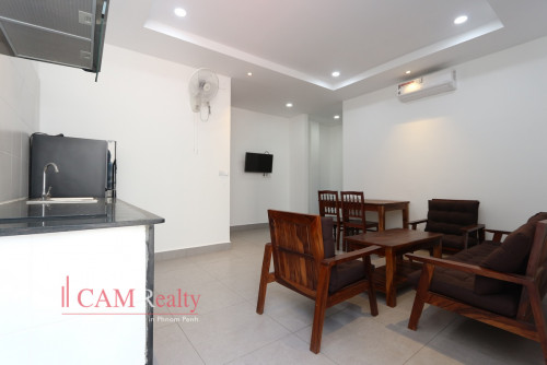 Tonle Bassac area | Beautiful 1 bedroom apartment for rent | Private balcony