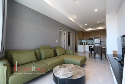 BKK1 area | Luxurious 2 bedrooms serviced apartment for rent | Pool, Gym and Sky Bar