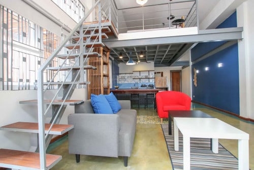 BKK3 area | The loft style one bedrooms for rent nearby Toul Sleng