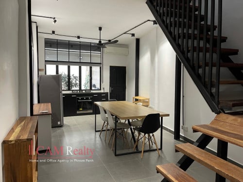 Daun Penh area | Western style 1 bedroom renovated house for rent