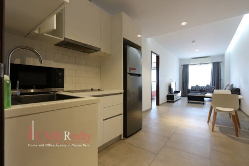 Sen Sok area | Modern style 1 bedroom condominium for rent