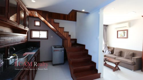 Modern duplex style 2 bedrooms serviced apartment for rent