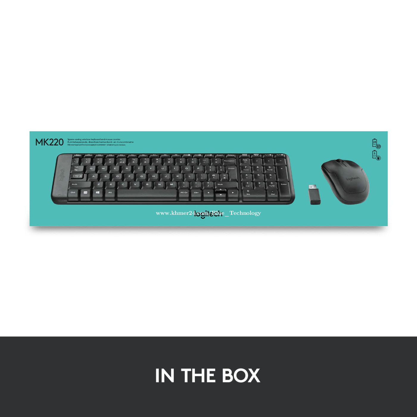 Logitech MK220 Compact Wireless Keyboard and Mouse Combo Price 29 in