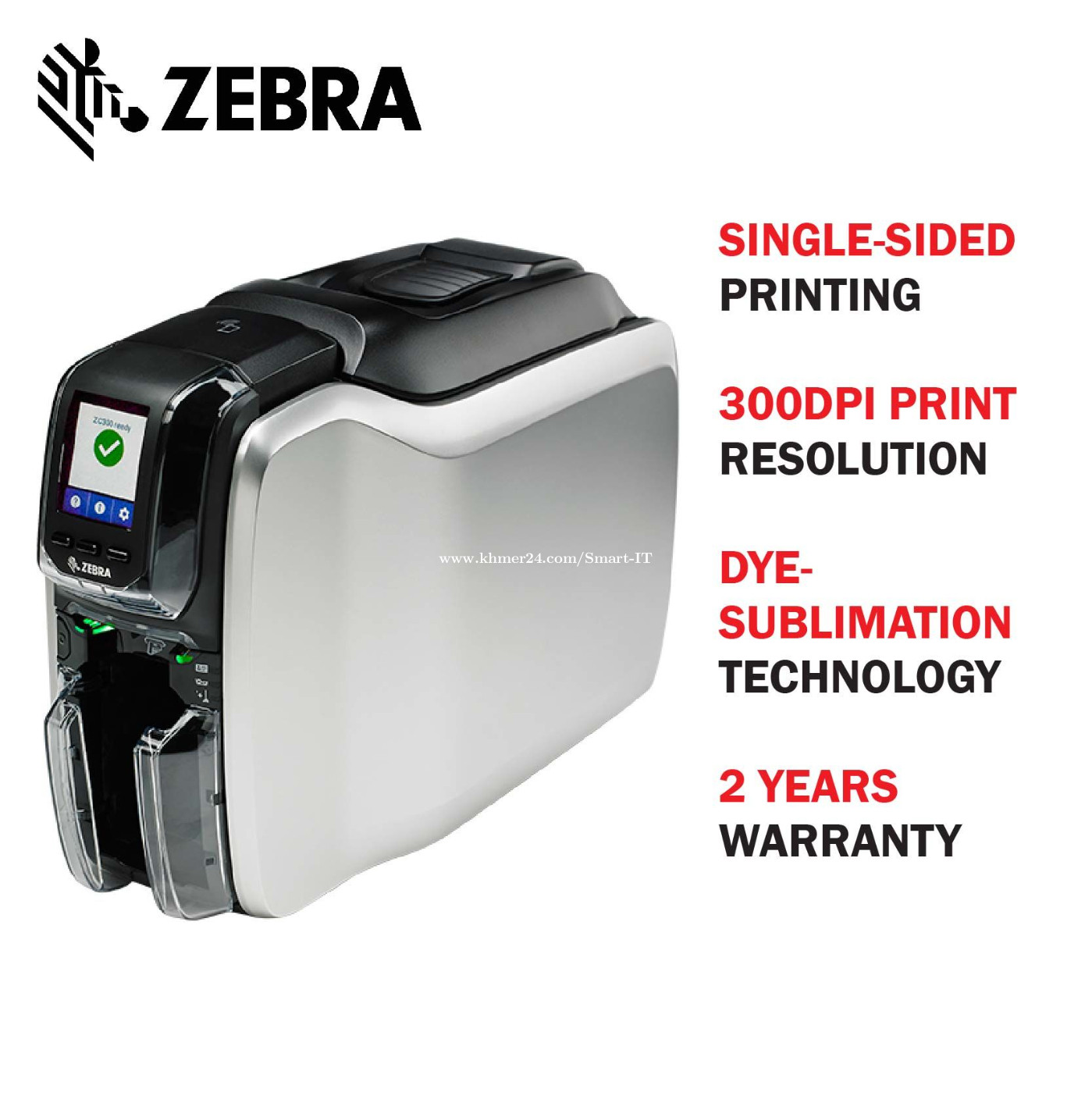 ម៉ាស៊ីនព្រីន Card Printer ZC300 Price 1760 in Phnom Penh, Cambodia