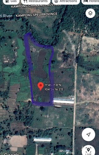 ដីនៅឃុំប្រាំបីមុំ​ ស្រុកថ្ពង​ ខេត្តកំពង់ស្ពឺ