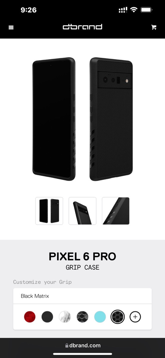Dbrand Grip case (PIXEL 6 PRO) Price 45 in Phnom Penh, Cambodia