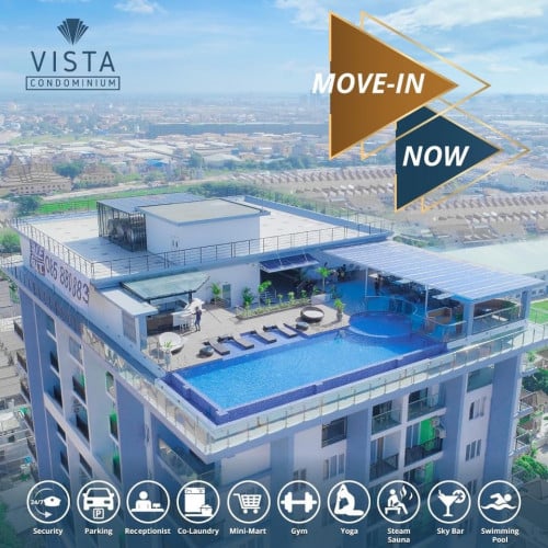 1 Bedroom condo for sale (furnished)