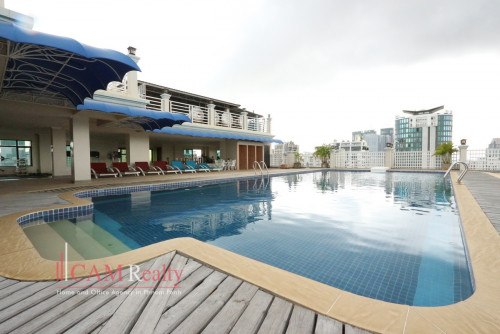 Modern style ‪2 bedrooms‬ serviced apartment for rent in BKK1 area Phnom Penh