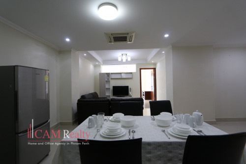 Modern style ‪2 bedrooms‬ serviced apartment for rent in BKK1 area Phnom Penh