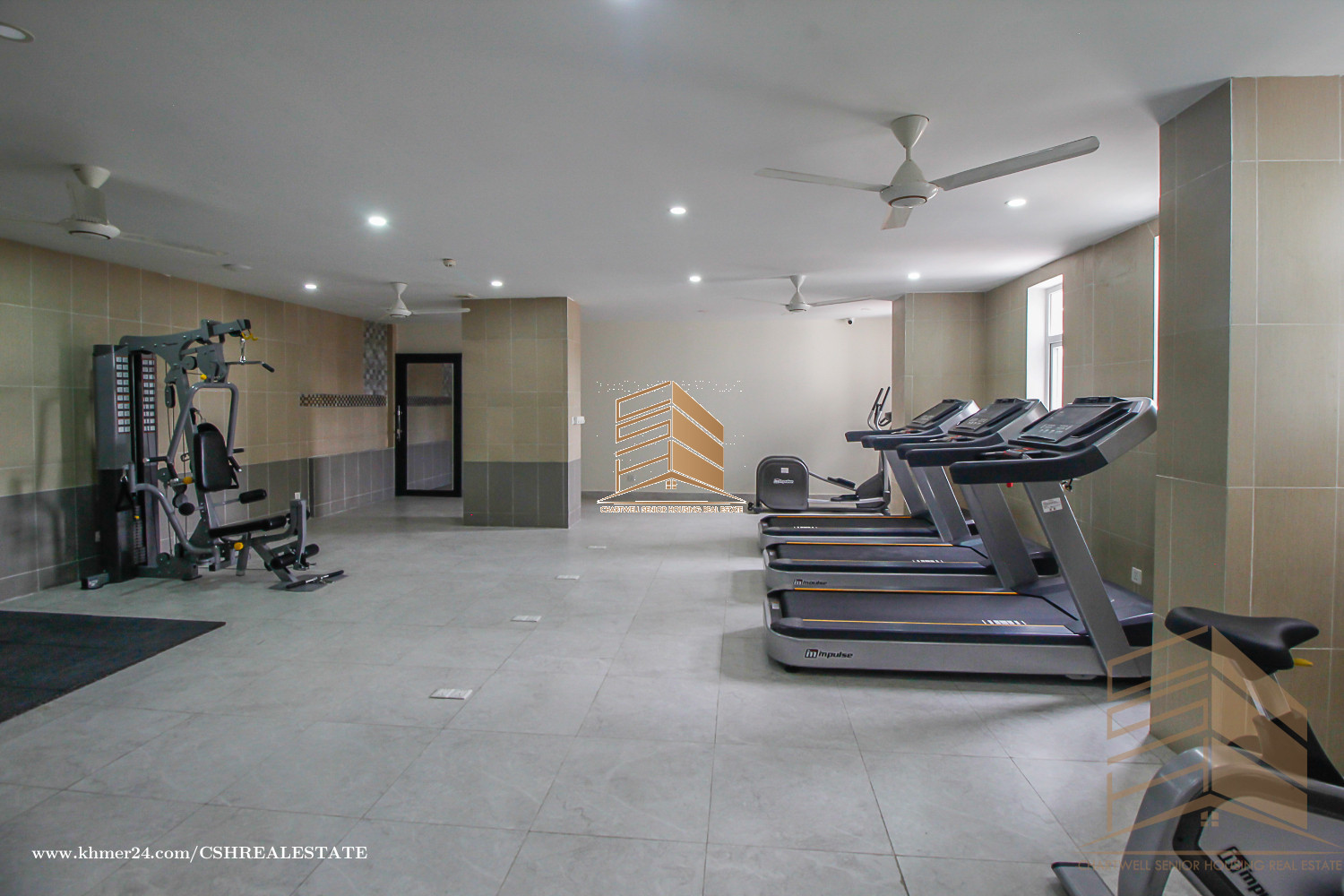 1 Bedroom Apartment with gym for Rent in BKK2(near Toul Sleng Genocide