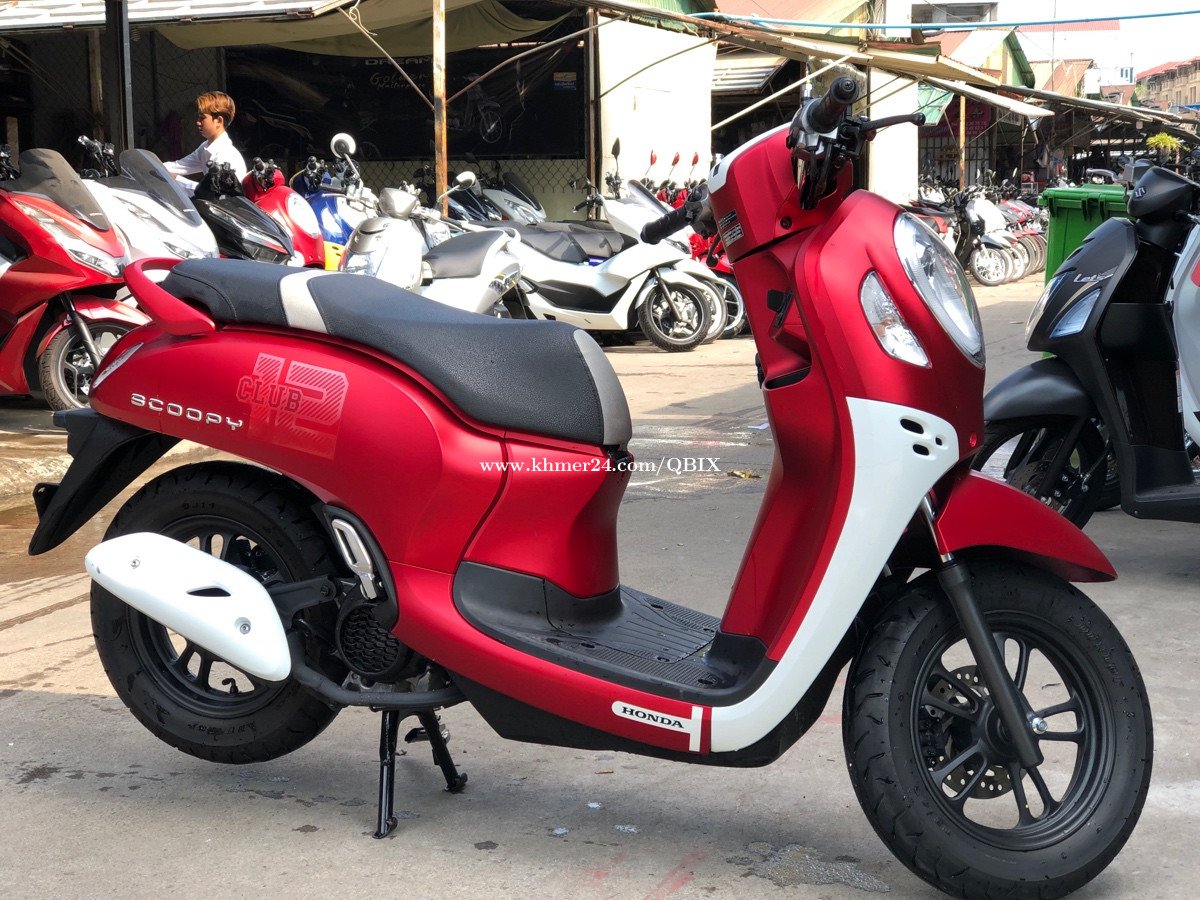 Honda Scoopy club 12 តំលៃ $2400 ក្នុង ភ្នំពេញ, កម្ពុជា - RD Motor |  