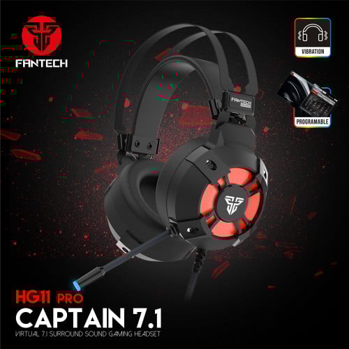 Fantech Gaming Headset HG11 PRO Vibration CAPTAIN 7.1