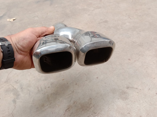 Universal Dual Outlet Car Exhaust Tip Stainless Steel