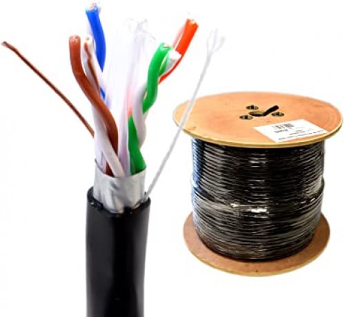 UGREEN Outdoor Network Cat 6 Unshielded Waterproof  Cable 305 M Black