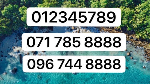 Sim 8888 - លេខ ការ៉េ 8