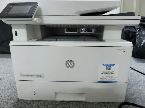 HP LaserJet Pro MFP M428fdw wifi used,like new