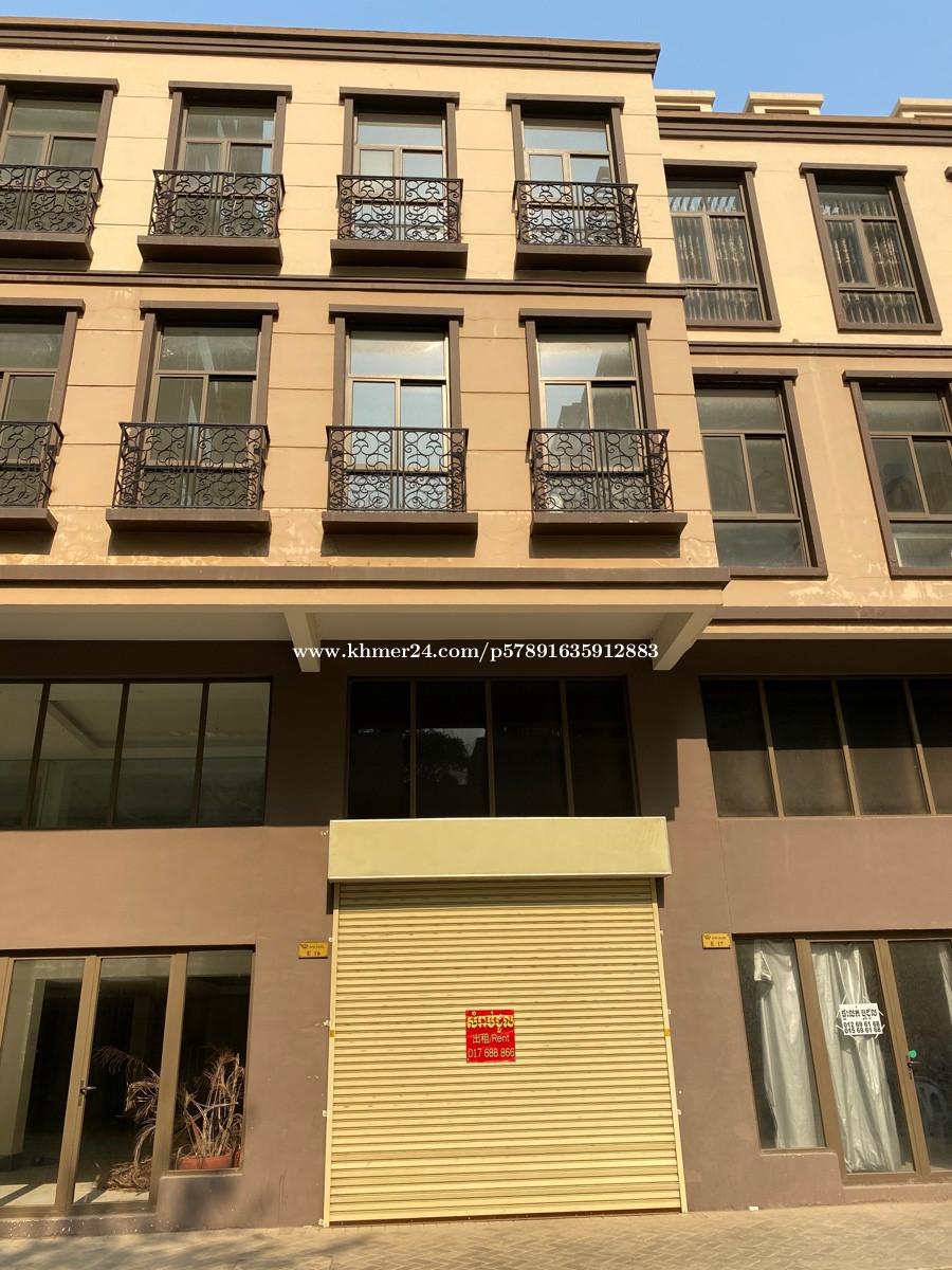 Shop house for sale Price 595000.00 in Srah Chak, Doun Penh, Phnom