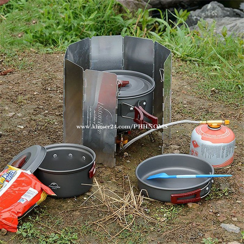 Camping Stove Windscreen Foldable Gas Cookers Wind Deflectors Camping