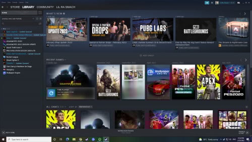 Sell account steam have many game