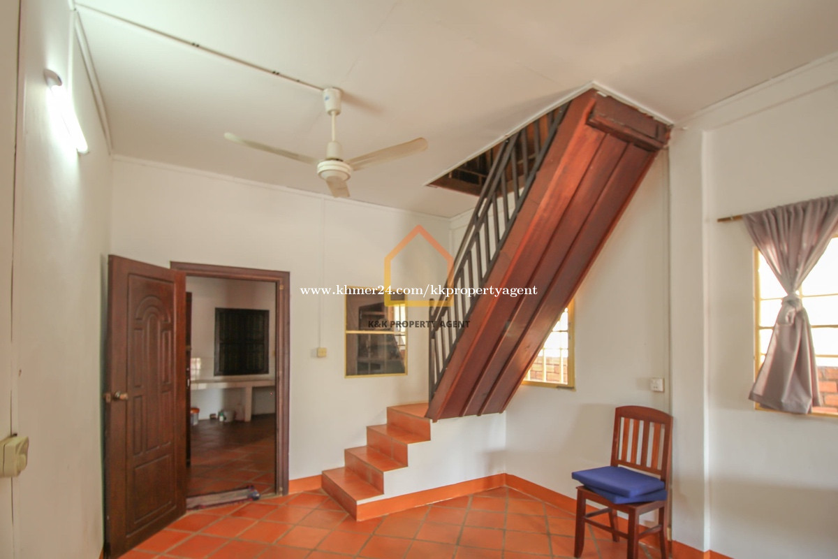 Wooden House for rent in Sla Kram, Krong Siem Reab, Siem Reap, Cambodia