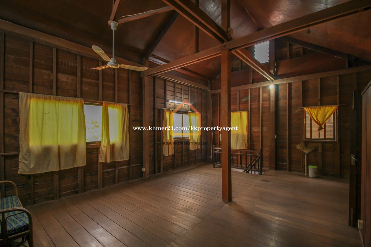 Wooden House for rent in Sla Kram, Krong Siem Reab, Siem Reap, Cambodia