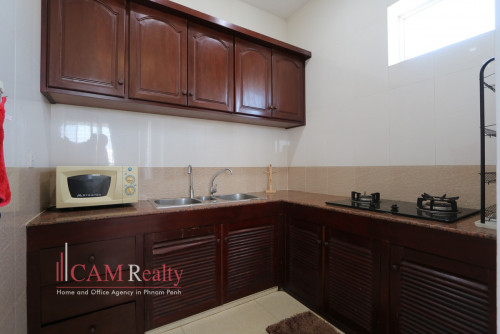 Russian Market area| Very nice 1 bedroom serviced apartment for rent with amazing private balcony