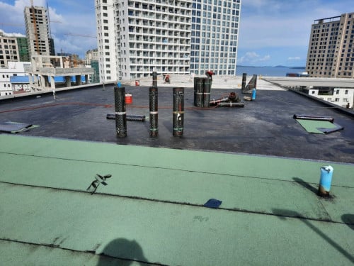 ការពារជំរាបទឹក លាបកាវ អ៊ុតកៅស៊ូ waterproofing គ្រប់ប្រភេទ