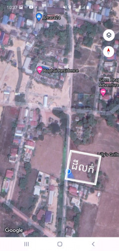 ️ ដីលក់បន្ទាន់នៅក្នុងក្រុងសៀមរាបមានចម្ងាយ2kmពីPub Street