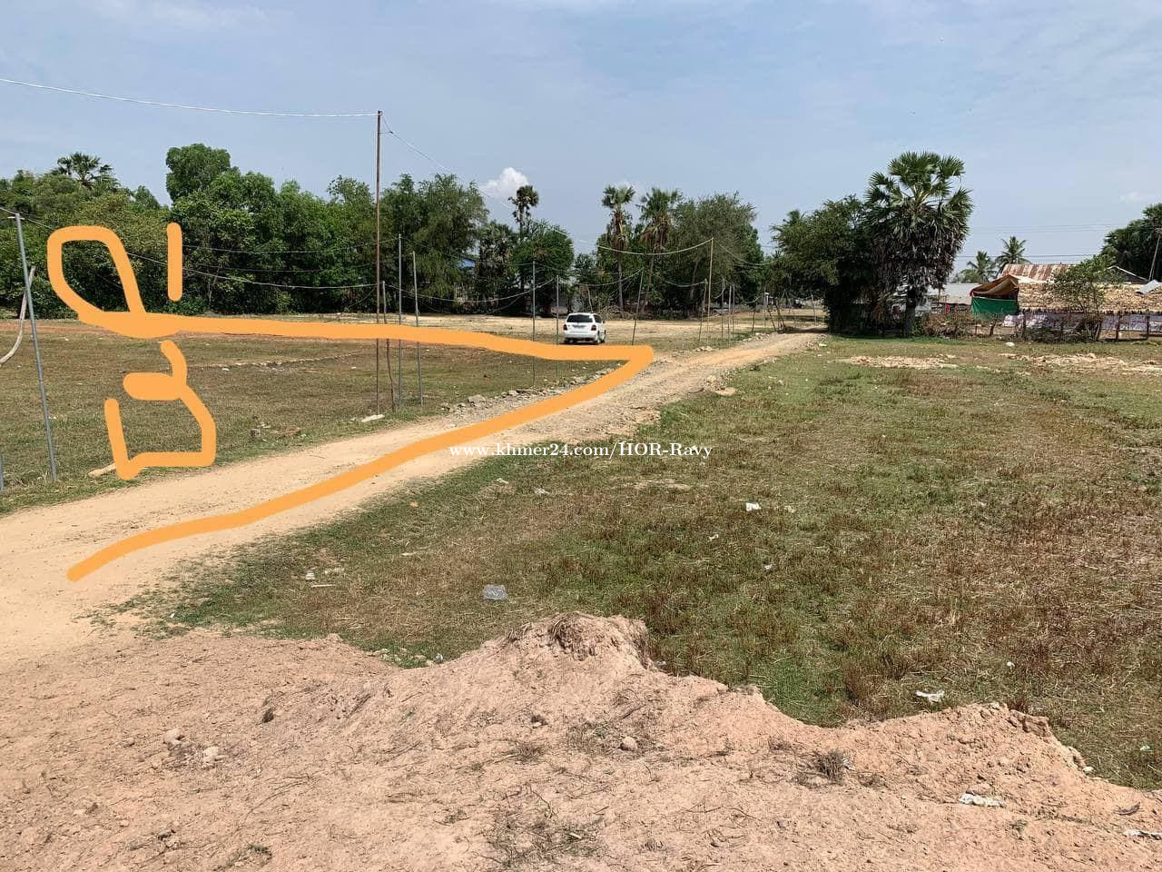 ដីលក់ / Land for sales Price 55000 in Prey Vihear, Kong Pisei, Kampong