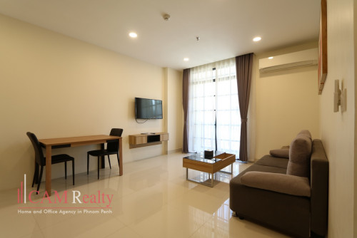 1 Bedroom Serviced Apartment For Rent in Tuol Kork