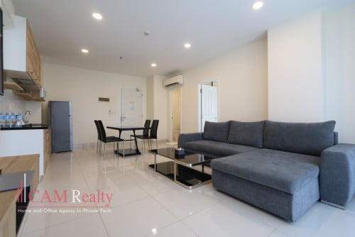 2 bedrooms serviced apartment for rent in Tuol Kork