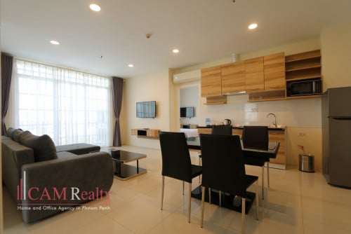 2 bedrooms serviced apartment for rent in Tuol Kork
