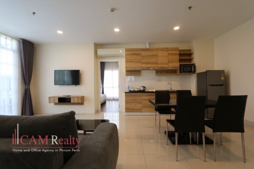 2 bedrooms serviced apartment for rent in Tuol Kork