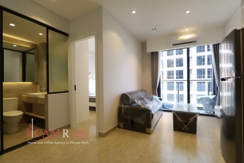 1 bedroom apartment on 18th floor for rent in Tuol Kork area| Swimming pool & Gym