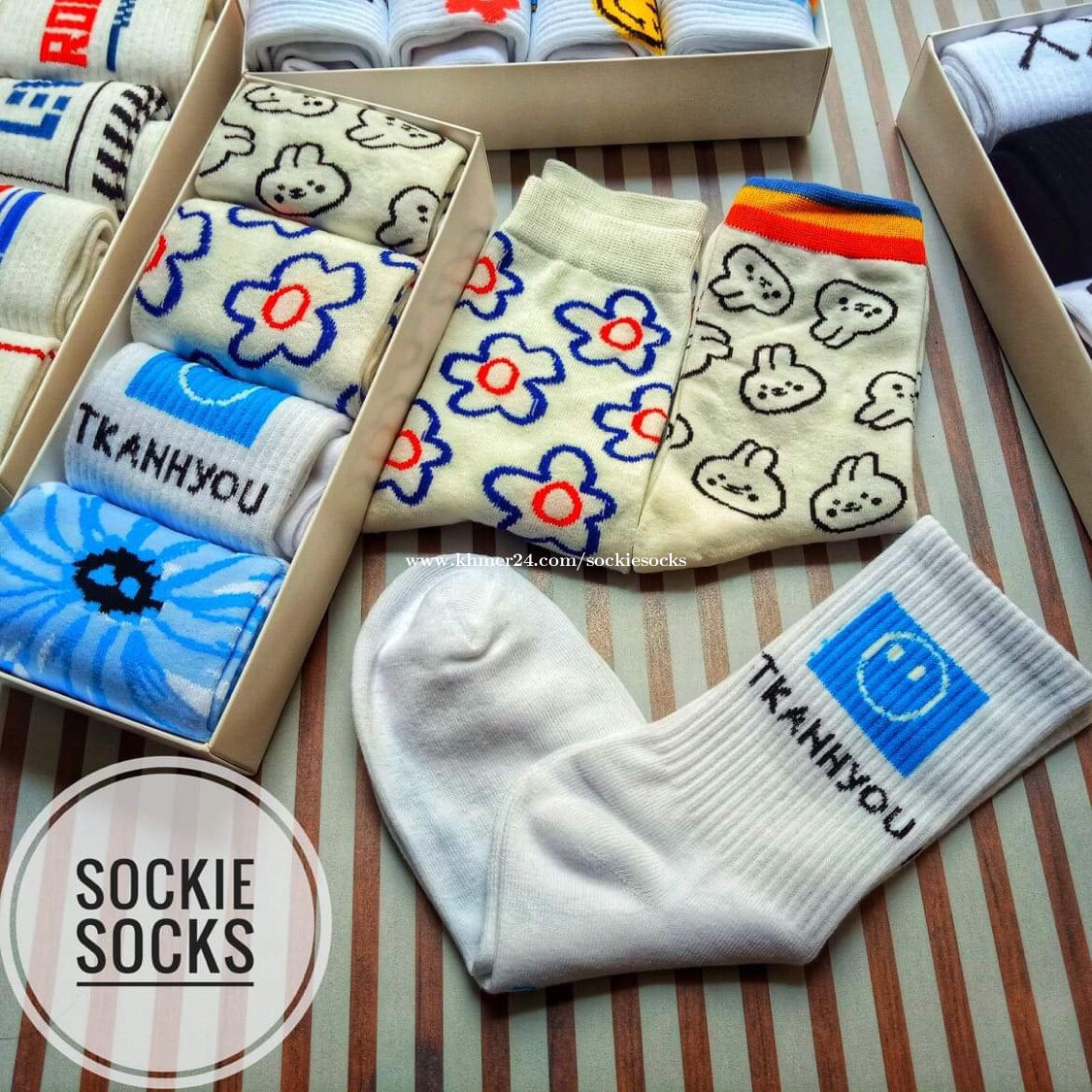 ស្រោមជើង Price 7 in Phnom Penh, Cambodia sockie socks