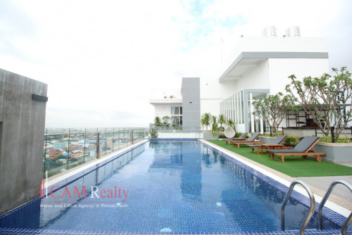 Modern style studio apartment for rent at South – West part of Russian market area