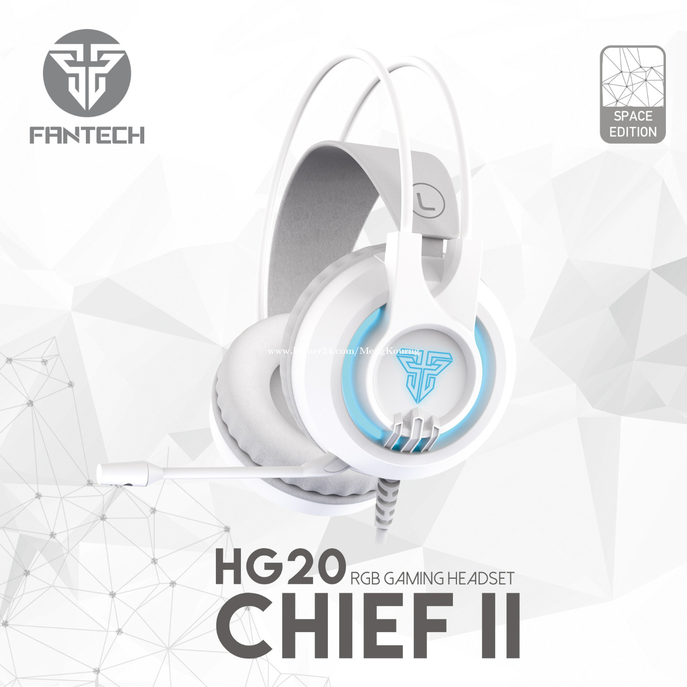 Fantech Headset HG20 CHIEF II SPEAC GREY price 16 in Phnom Penh