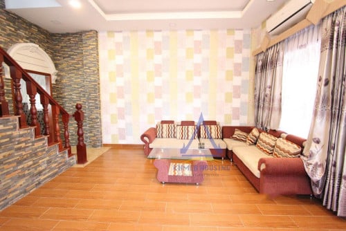Phsar Daem Thkov | Fully Furnished Town-House 4 bedrooms for rent south of Russian market