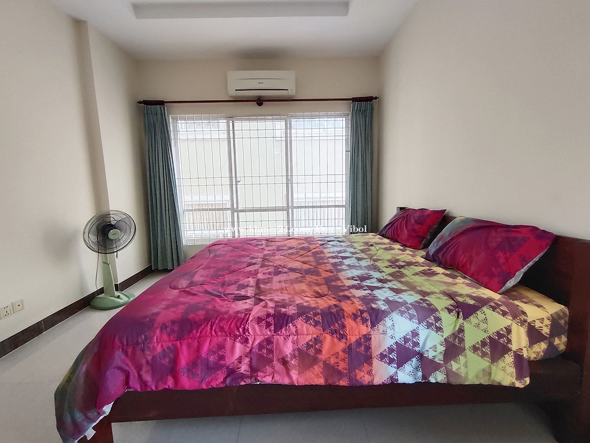 BKK3 Cozy 1 Bedroom Apartment for RENT nearby Toul Sleng Genocide