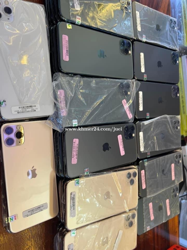 ស្តកថ្មី​Iphone11promax64G ហ្សុិនសំនុំ​100