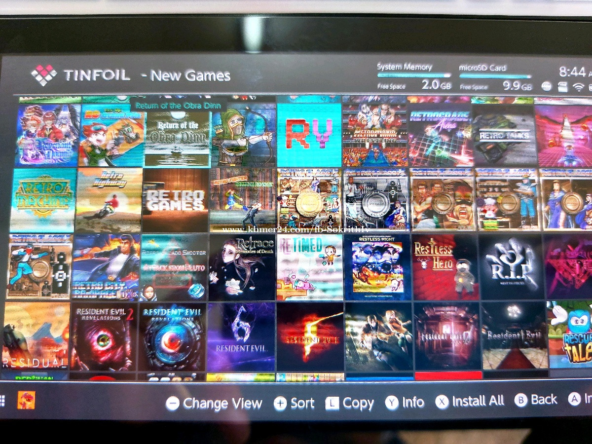 Switch V1 jb 256G free tinfoil download game free Price 222.00 in