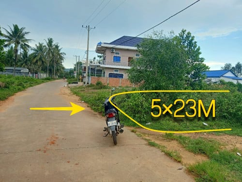 ដីលក់នៅកណ្តាលស្រុកស្ទឹងហាវ 5×23m