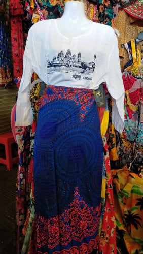 អាវអង្គរ សំពត់ចង