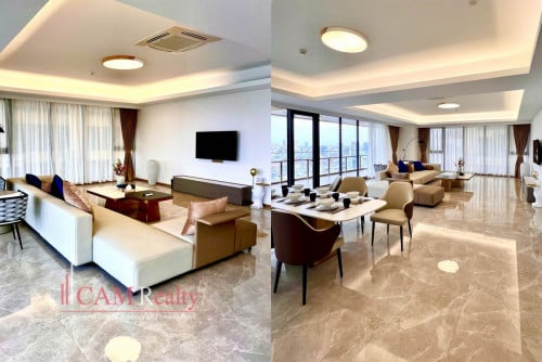 Olympic area|  3 bedrooms serviced apartment for rent| Rooftop pool, Gym & Sauna