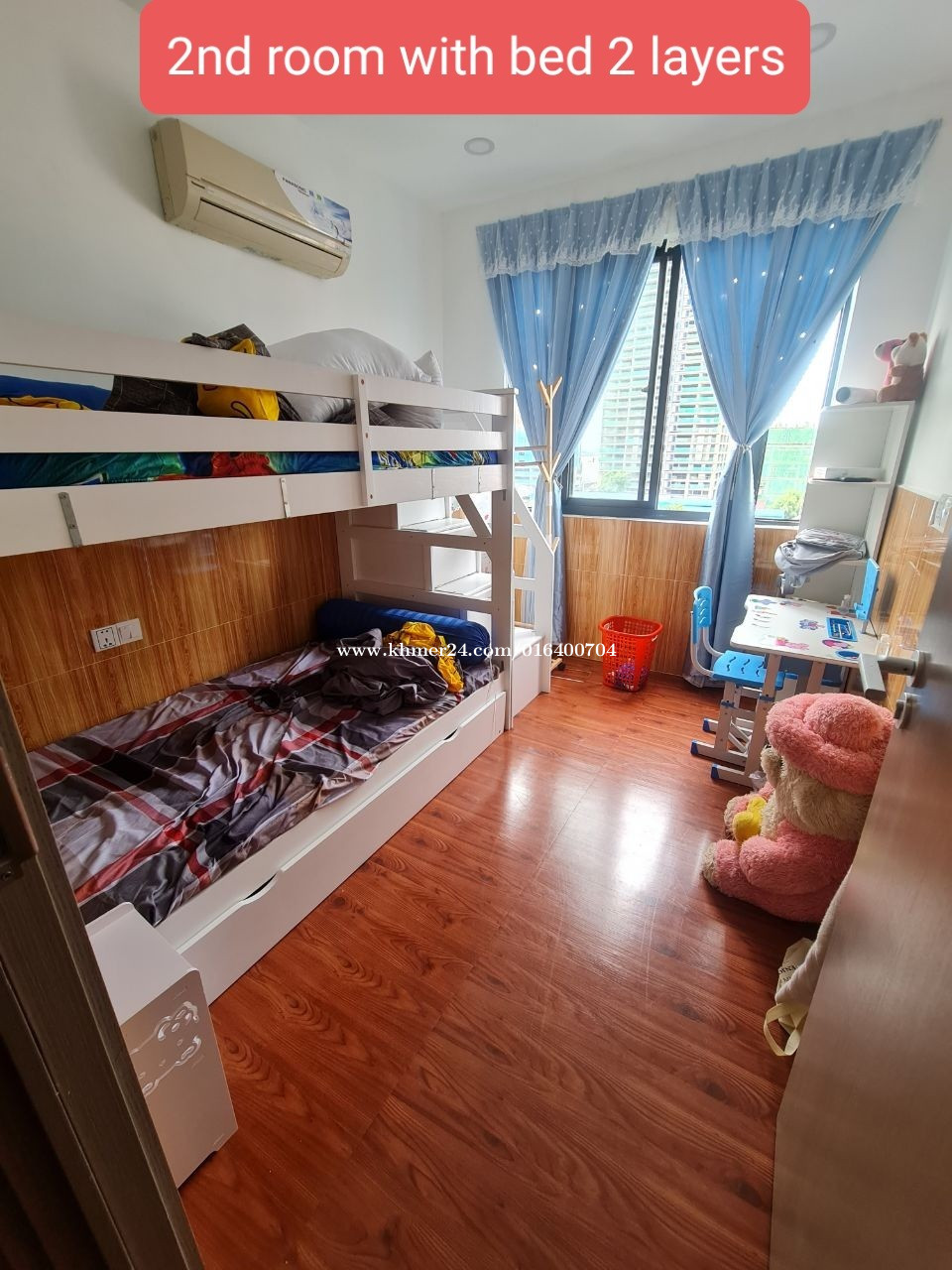 Condo for rent 2 bed rooms/ខុនដូសំរាប់ជួល 500 The Bliss Mekong