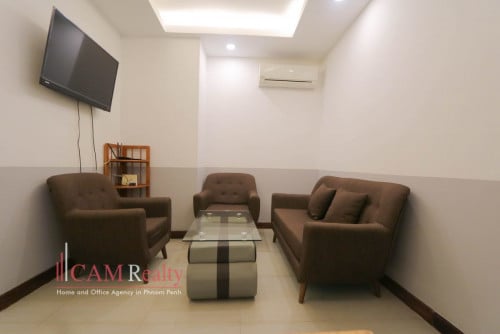 BKK2 area| 1 bedroom apartment for rent| Private balcony