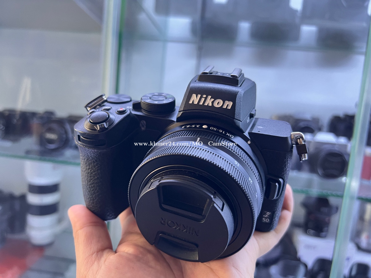 Nikon Z50 with kit Len 1650mm F3.55.6 (99.99) Price 799 in Phnom