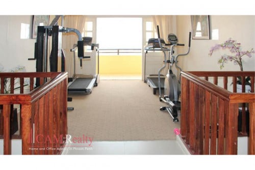 Toul Kork area| Spacious 1 bedroom serviced apartment| Gym